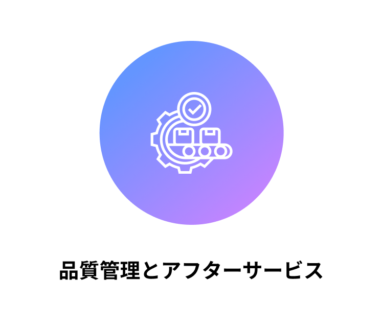 品質管理とアフターサービス
